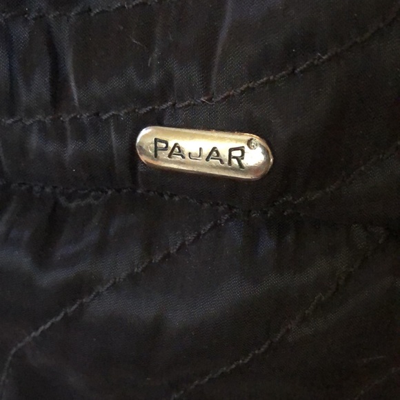 Pajar pullon fabric fold over snow boots with faux fur interior & low wedge heel - Picture 3 of 11